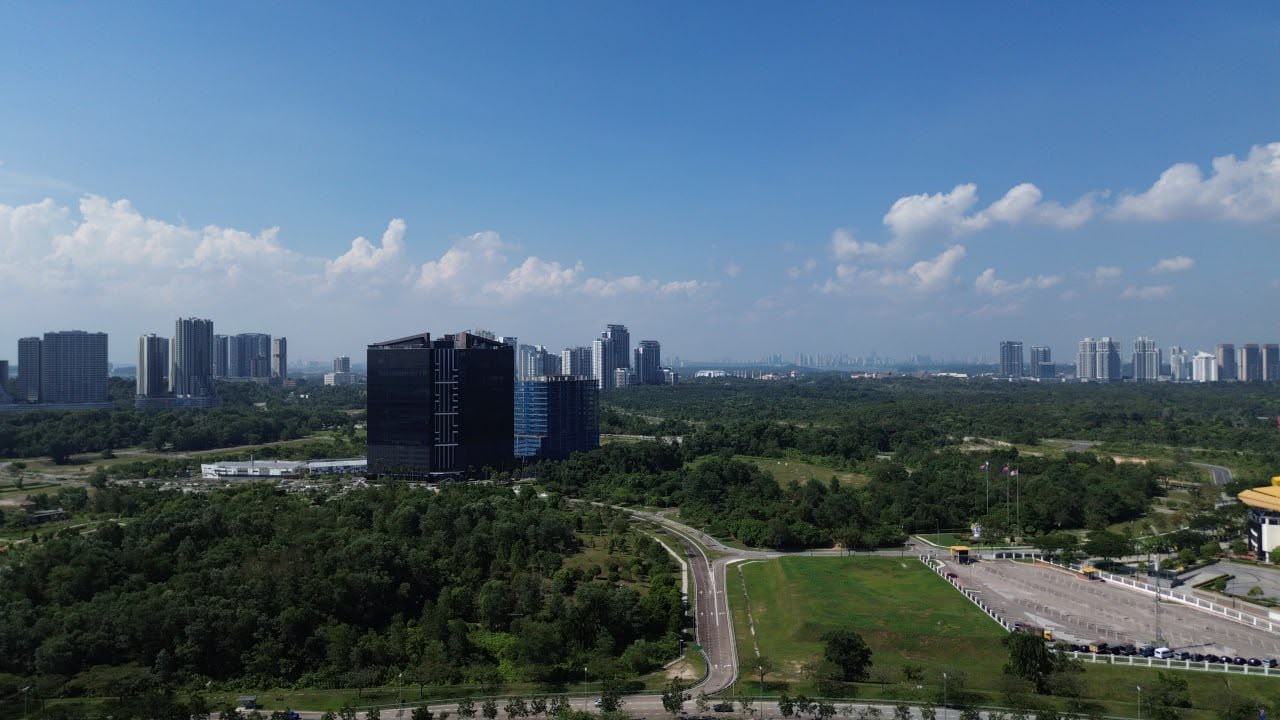 Bodaiju Residences Medini Iskandar Puteri aerial view
