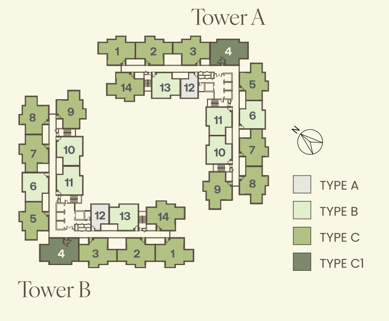 Bodaiju overall floor plan