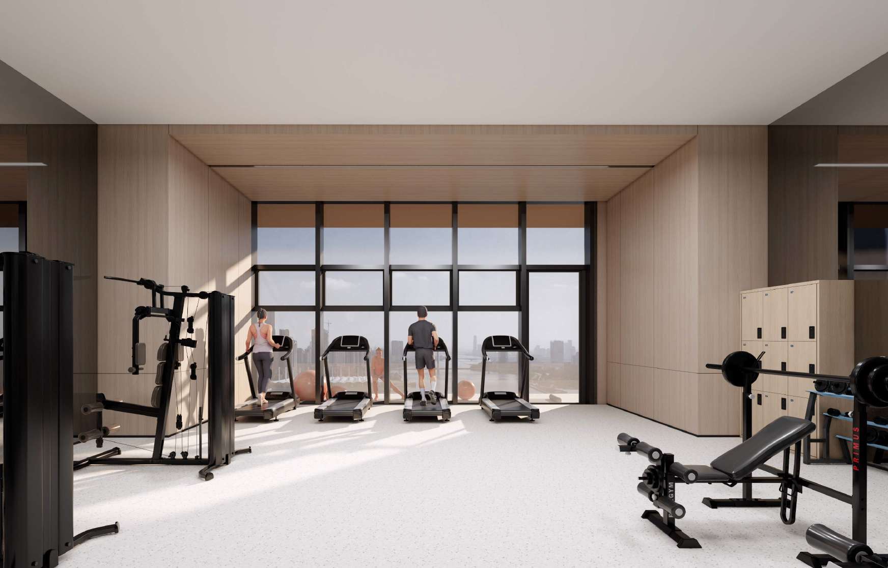 CTC SkyOne gym artist impression