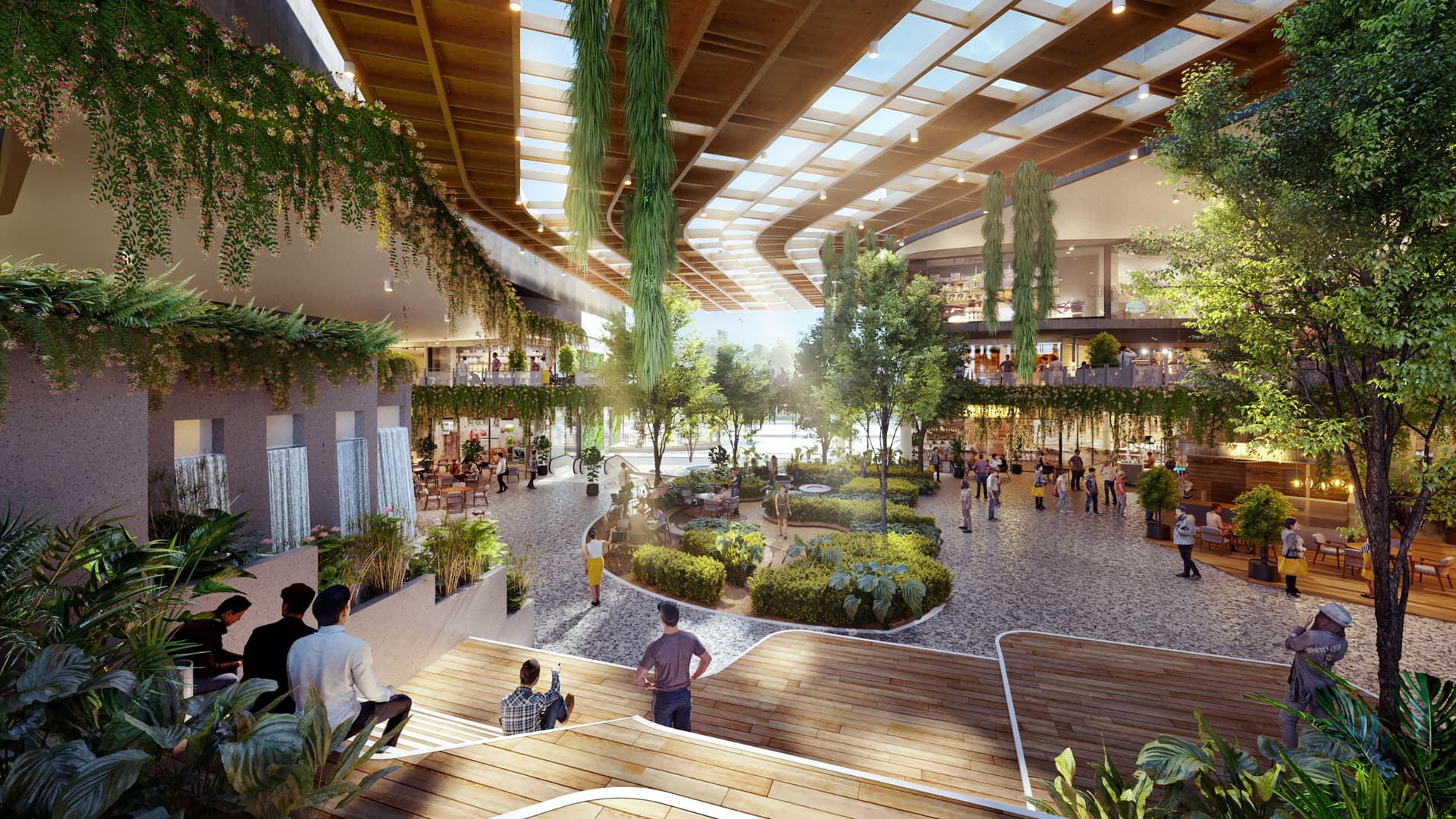 Horizon Mall atrium concept at Horizon Hills