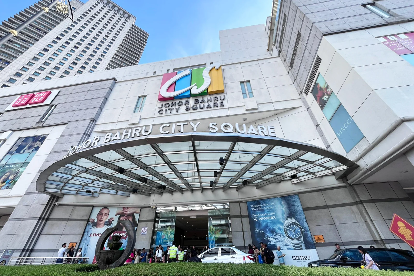 Johor Bahru City Square and town centre