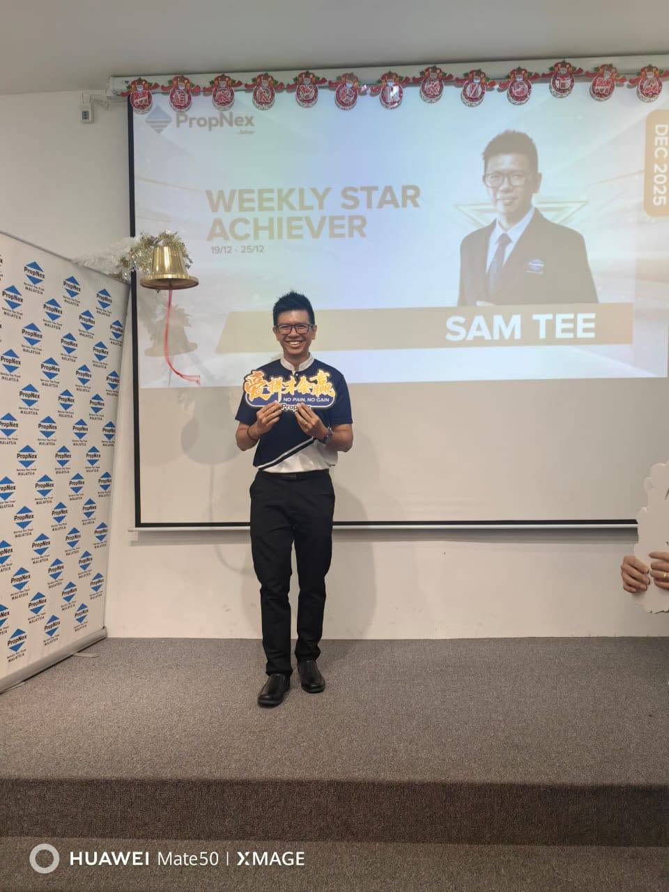 Sam Tee PropNex Weekly Star Achiever December 2025